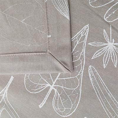 Leaves Table Cloth – Chalk
