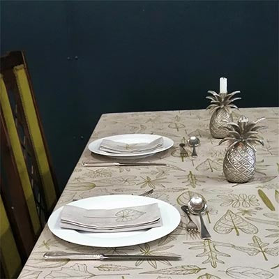 Leaves Table Cloth – Leafgreen