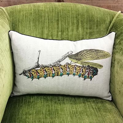 Mopani Worm Scatter Cushion Cover – Bold African Heritage Design
