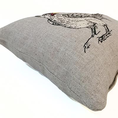 Hornbill Scatter Cushion Cover – Vibrant African Artistry
