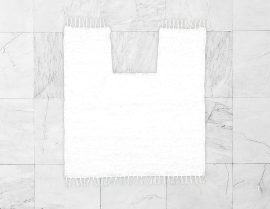 Toilet Pedestal Fluffy White