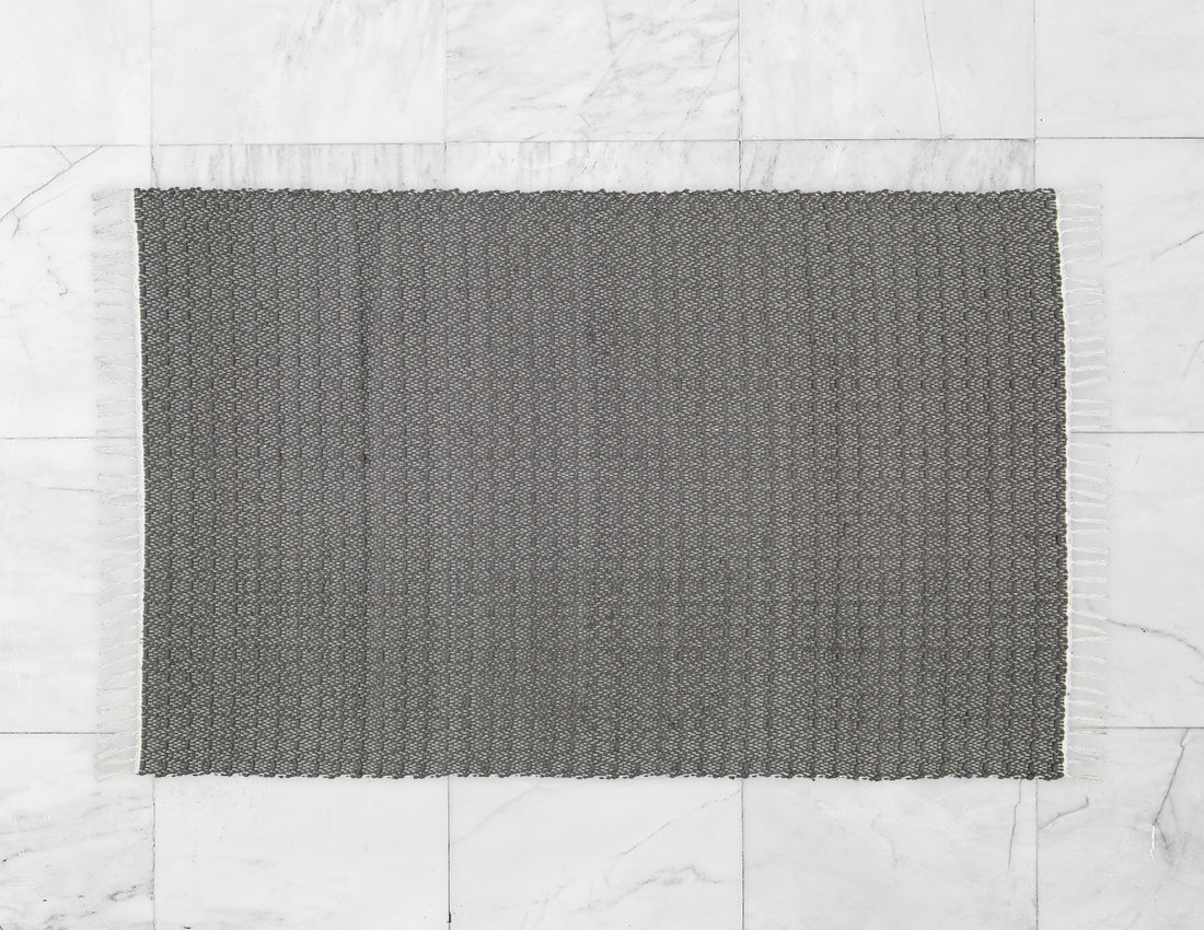 Cotton Dhurrie Twill Charcoal