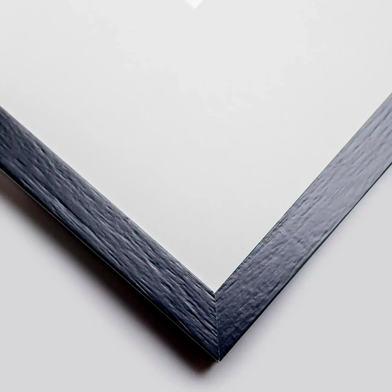A4 Black Wood Textured Gallery Frame
