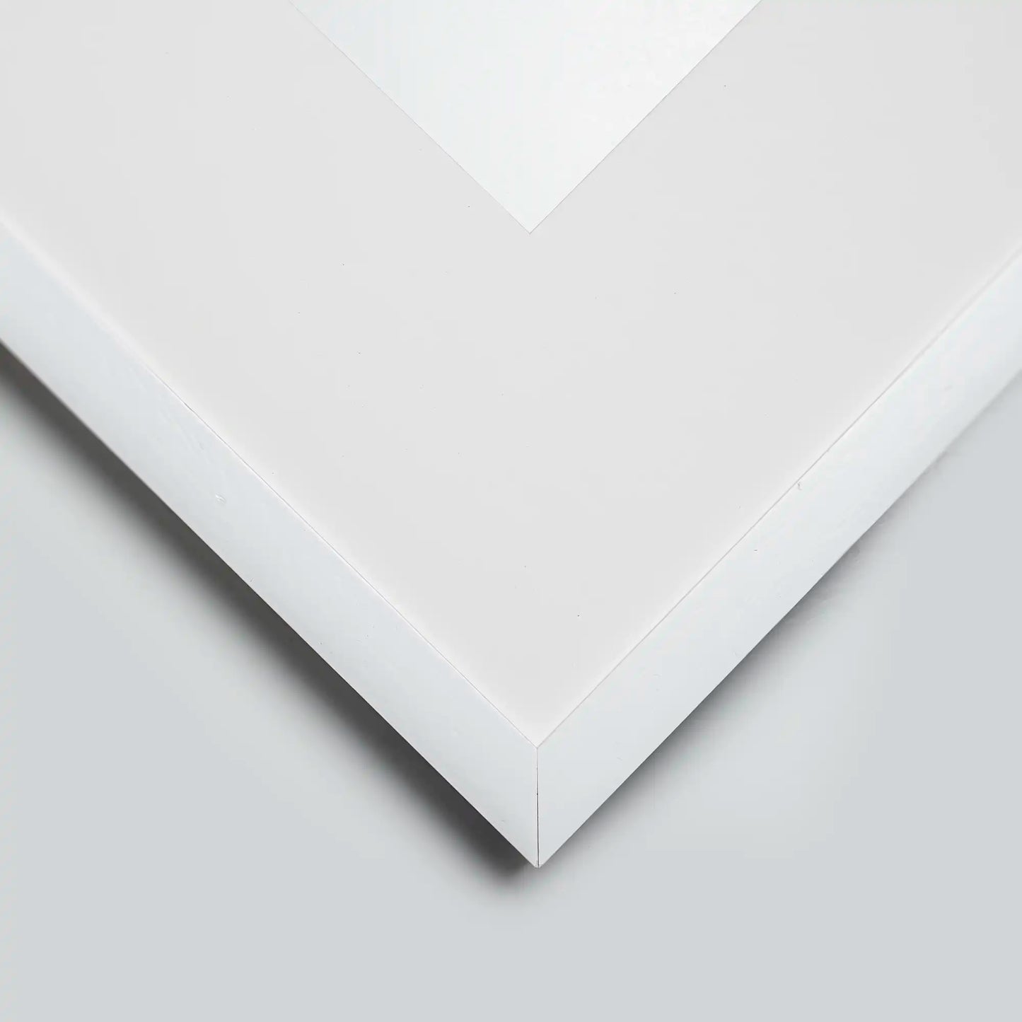 Square picture frame | White Stained