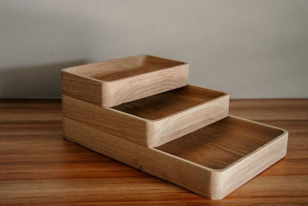 Wooden organiser Re- Mote Office and Stationary Home and decor Local South Africa