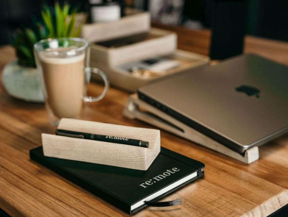 Wooden Pen Holder Re- Mote Office and Stationary Home and decor Local South Africa