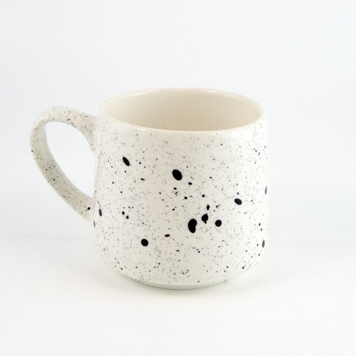 2 Speckled Ceramic Mugs