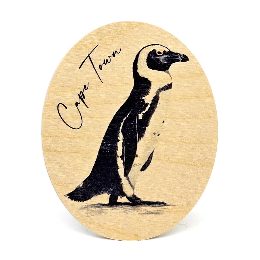 Wooden African Fridge Magnets (South African Wildlife and South African Flowers)