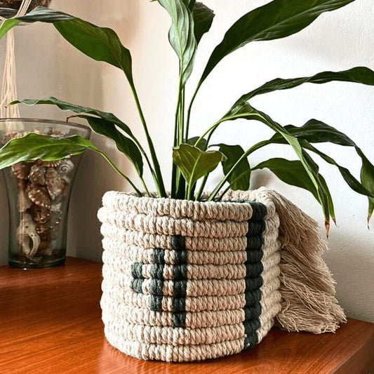 Handmade Macrame Pot Planters (S/M)