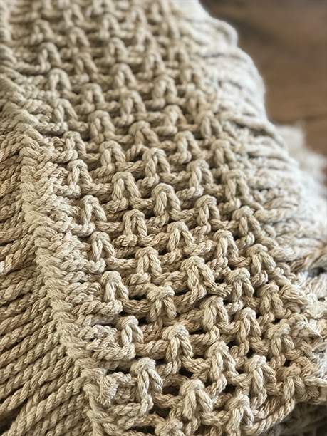 Handmade Macrame Table Runner