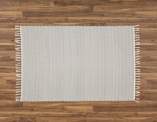 Carpet - Cotton Dhurrie Twill Grey