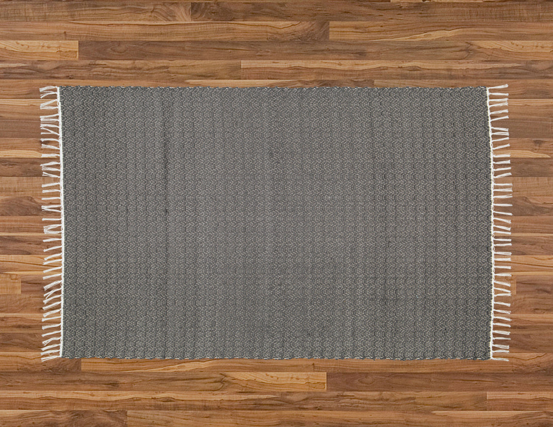 Cotton Dhurrie Twill Charcoal