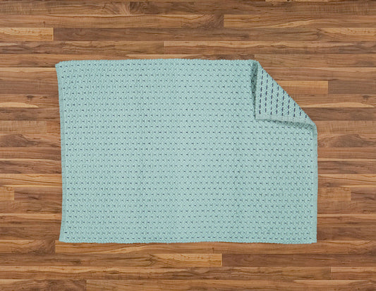 Fancy Twill Duck Egg with a Navy Pinstripe