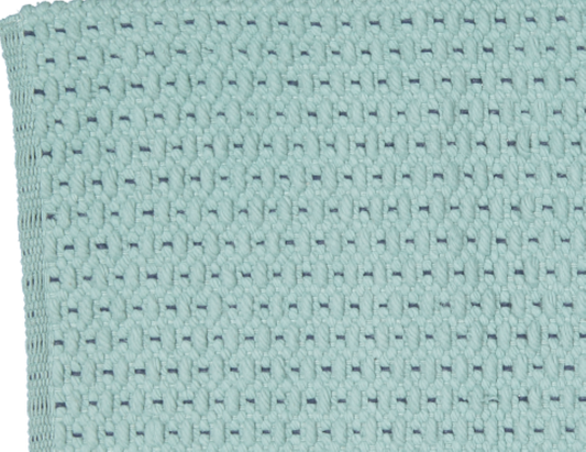 Fancy Twill Duck Egg with a Navy Pinstripe