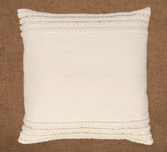 Hand woven scatter cushion cover 60 x 60cm - Soumack detail