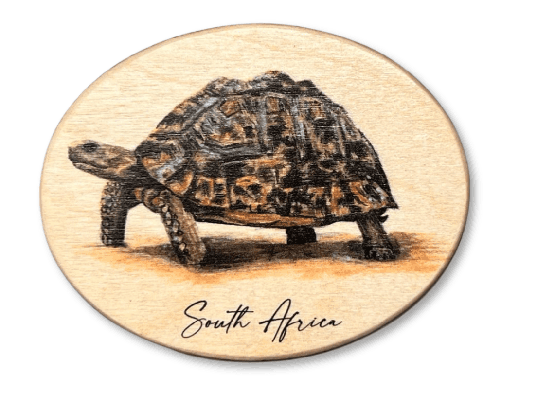 Wooden African Fridge Magnets (South African Wildlife and South African Flowers)