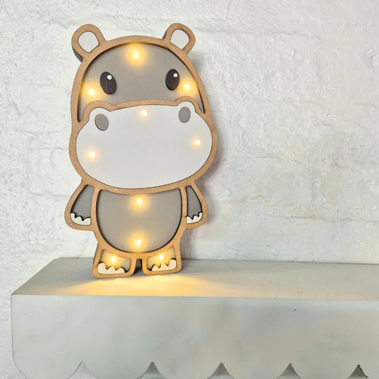 Milo the Hippo Night Light
