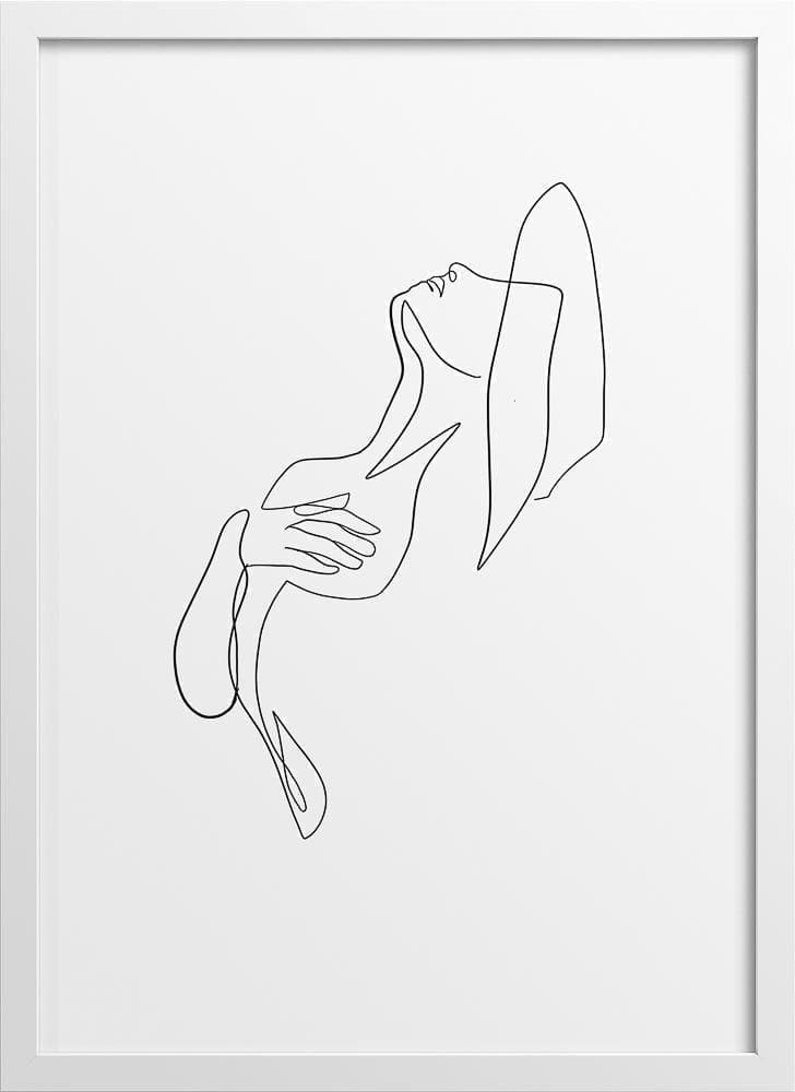 Female Form Line Drawing