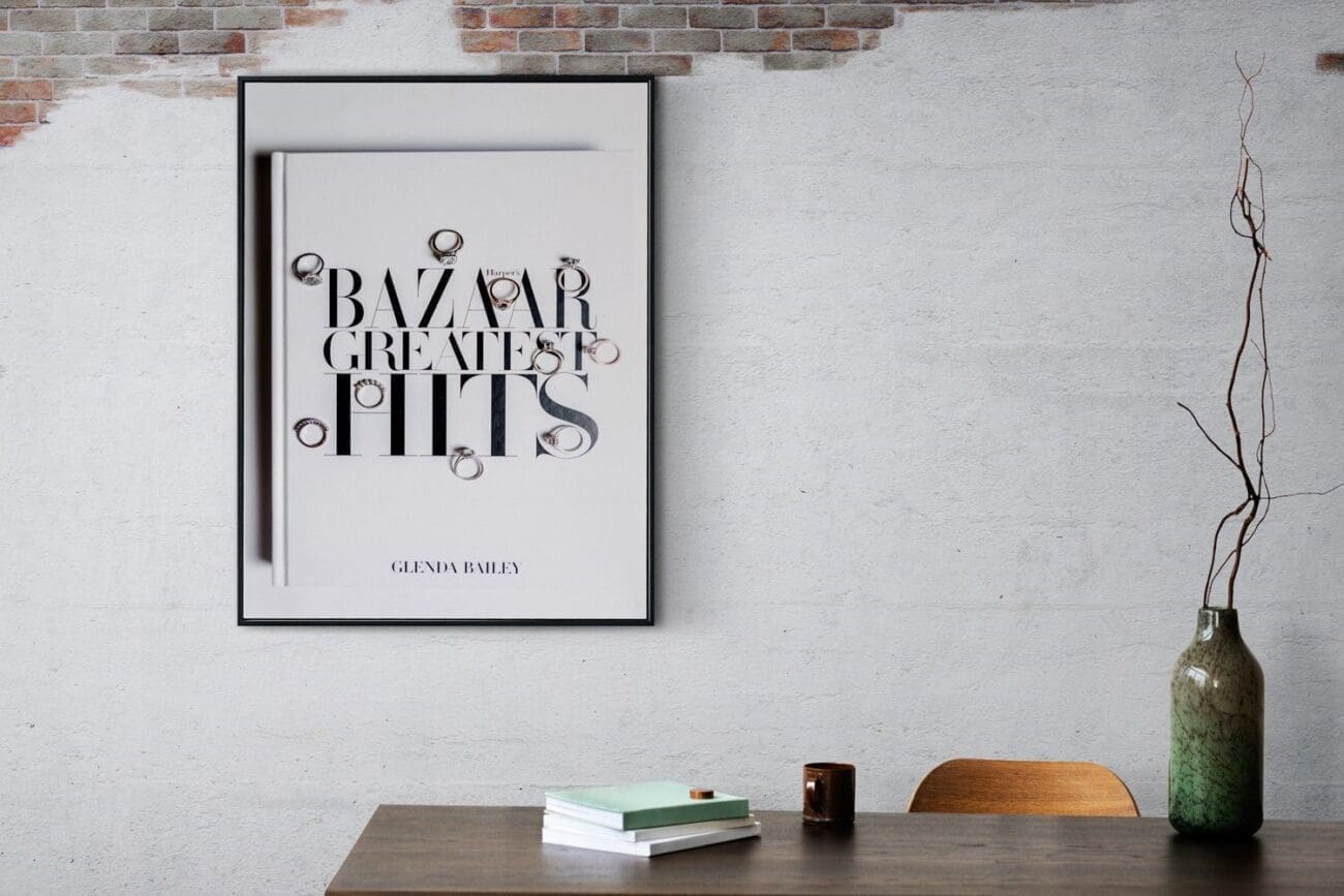 Fashion Bazaar Editorial Poster