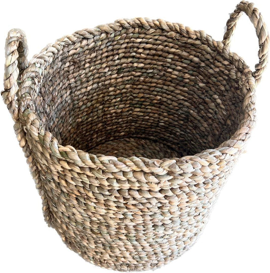Handwoven Laundry Basket or Storage Basket