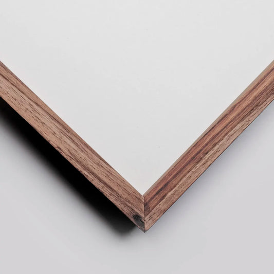 A2 Kiaat wood textured gallery frame