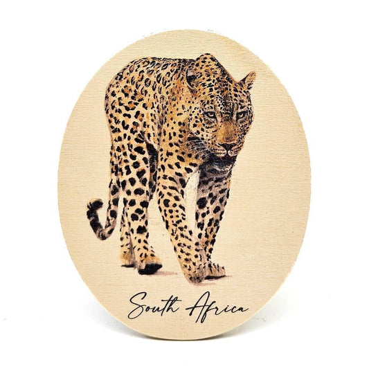 Wooden African Fridge Magnets (South African Wildlife and South African Flowers)