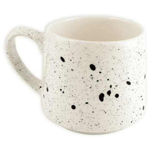 2 Speckled Ceramic Mugs