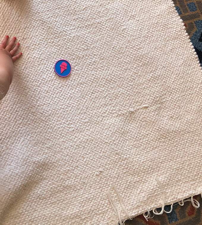 Cotton Dhurrie Tabby Rug (Smooth)