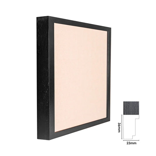 Square picture frame | Black Stained