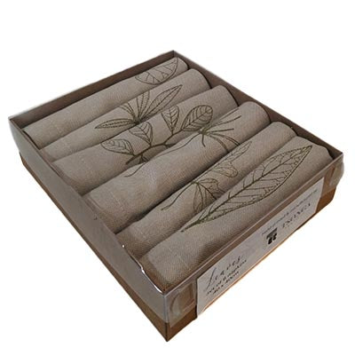Leaves Napkins – Leafgreen (Pack of 6)