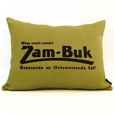 Zambuk Scatter Cushion Cover – Retro South African Charm