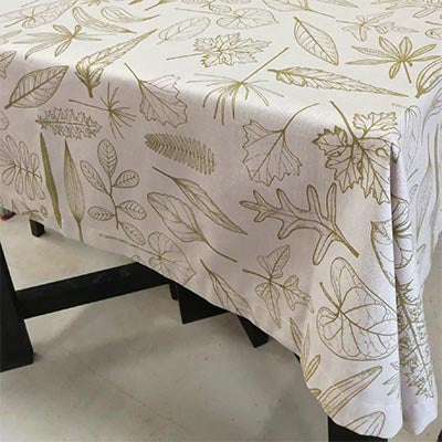 Leaves Table Cloth – Leafgreen