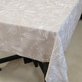 Leaves Table Cloth – Chalk
