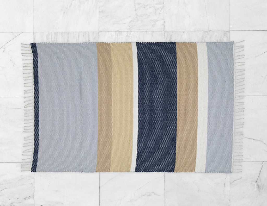 Cotton Dhurrie Tabby in our "Matisse" Pattern