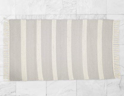 Plush Rug Option 1 Grey and Natural