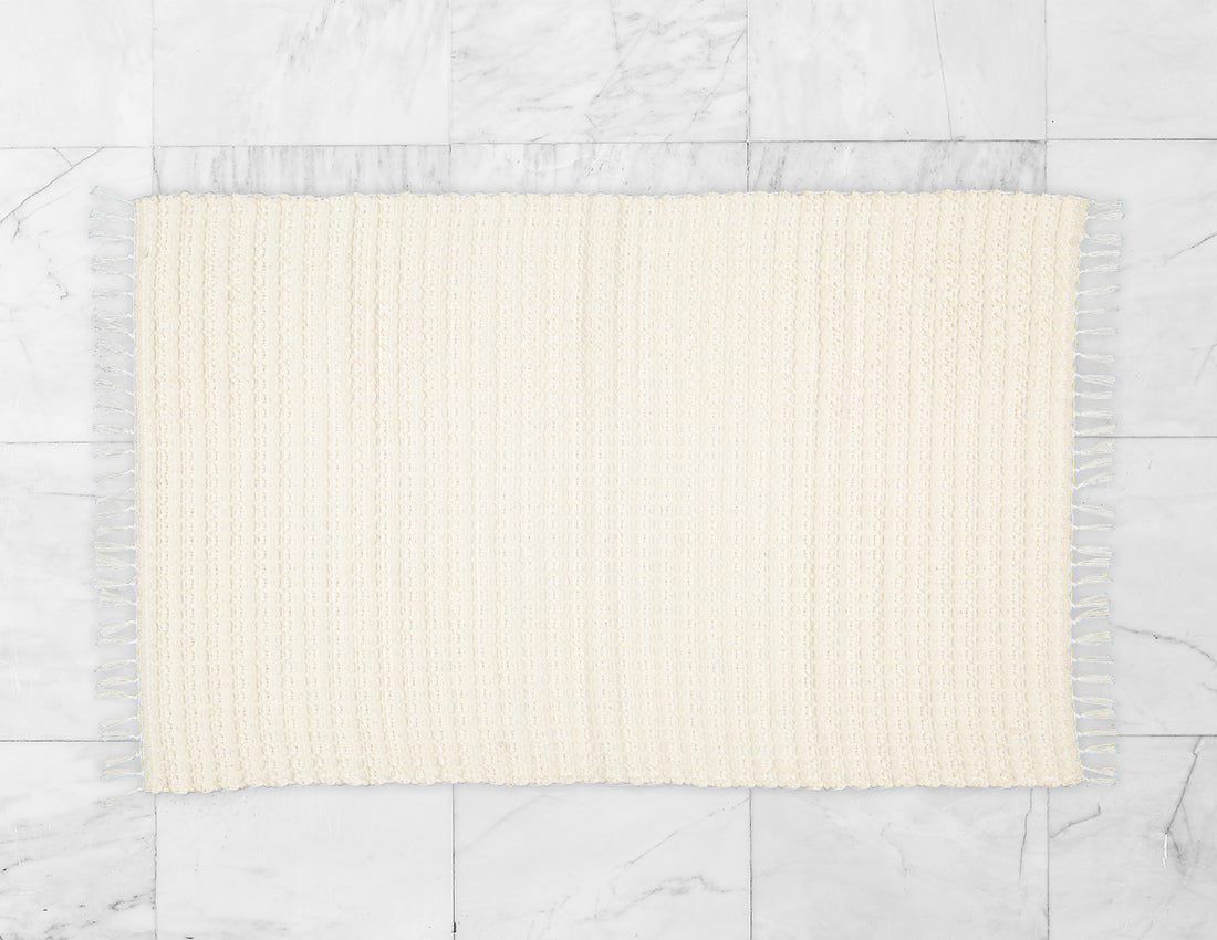 Dhurrie Waffle Weave, Natural