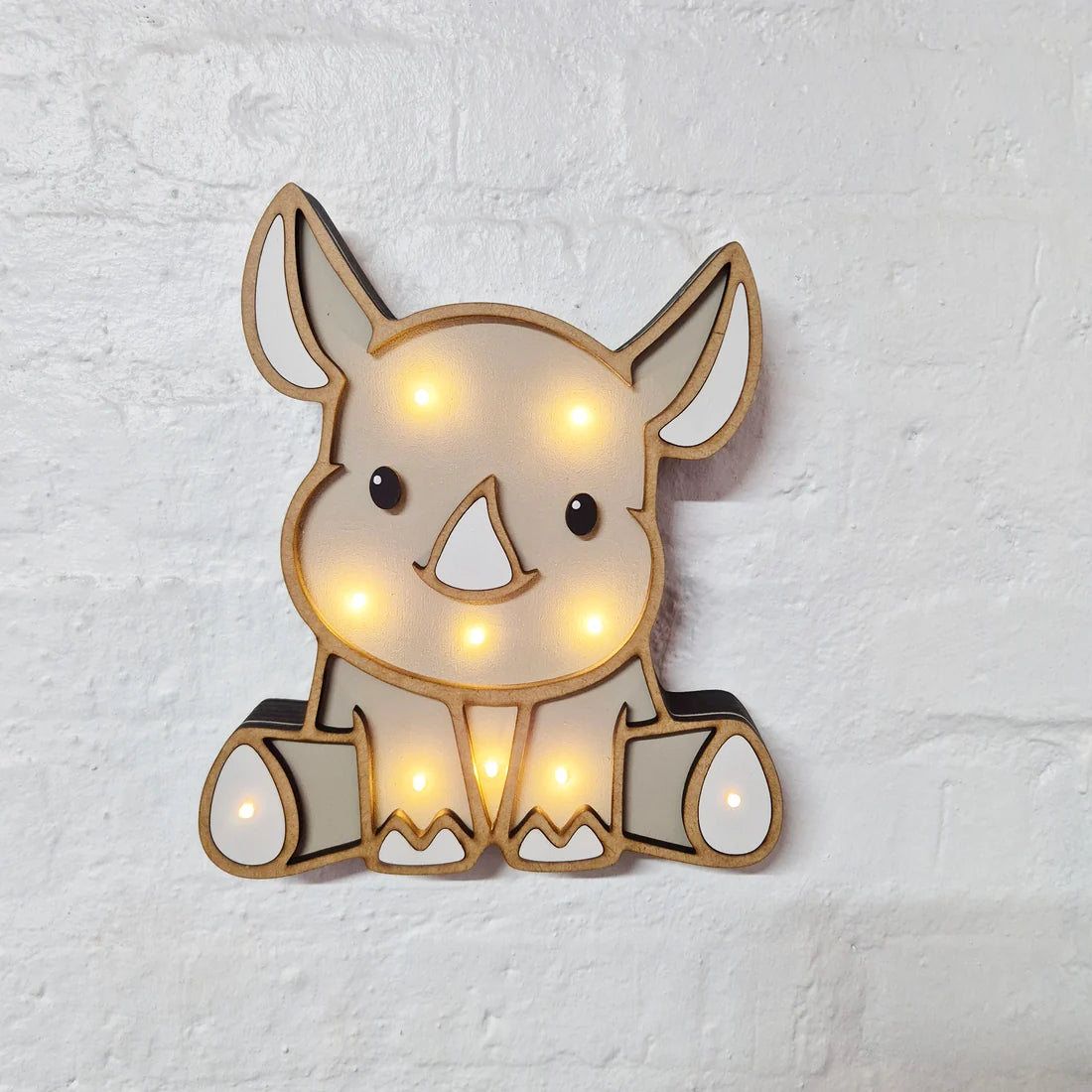 Pebbles the Rhino Nightlight
