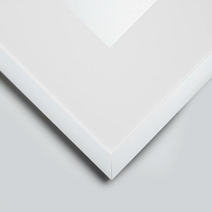 Square picture frame | White Stained
