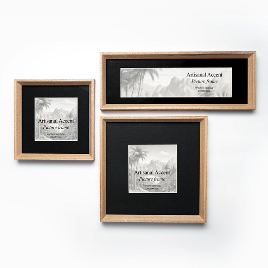 Artisanal Accent Frame | Oak Collection