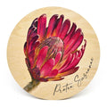 South African Botanical Wooden Coasters