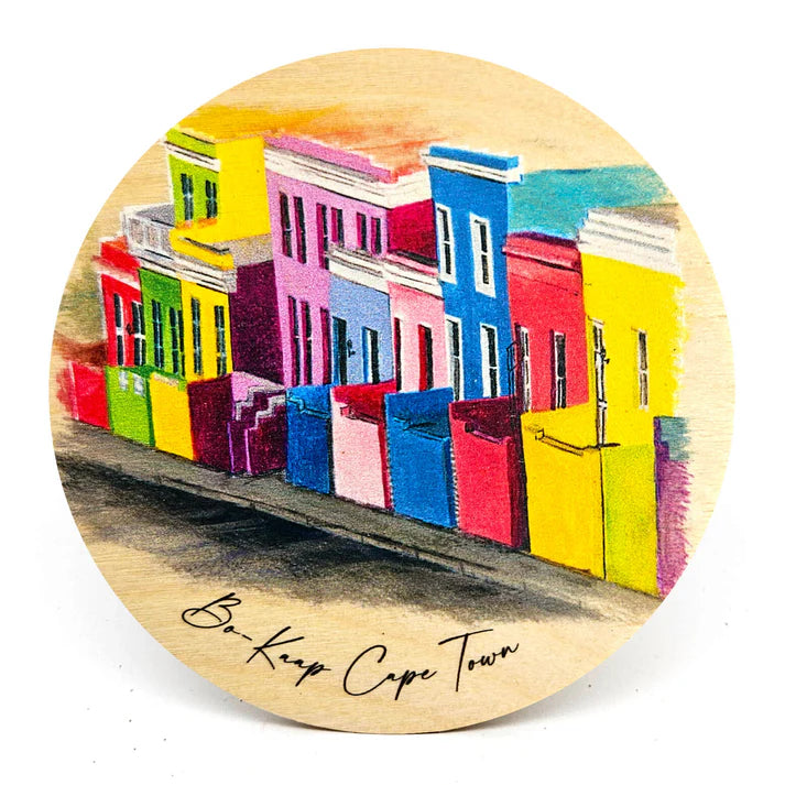South African Cape Town Wooden Coasters