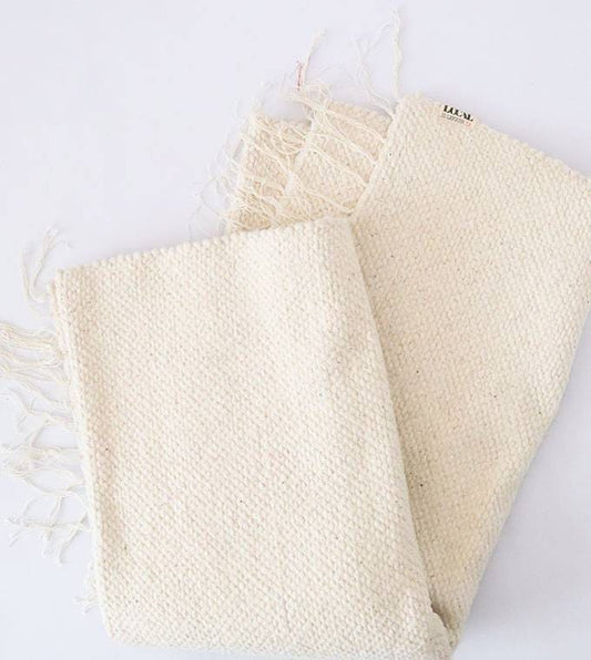 Cotton Dhurrie Tabby Rug (Smooth)