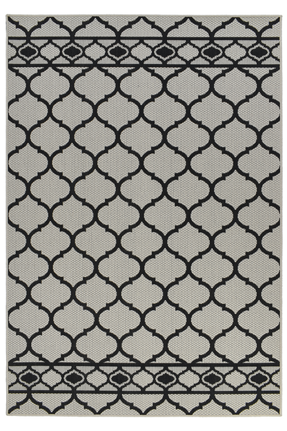 LATTICE WHITE WITH GREY