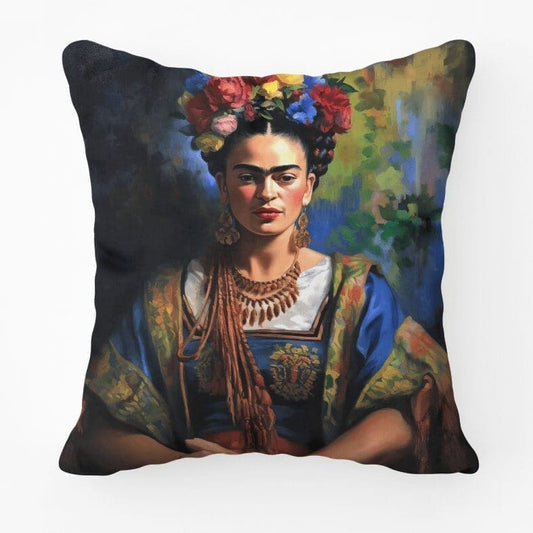 Frida Kahlo Elegant Printed Scatter Cushion