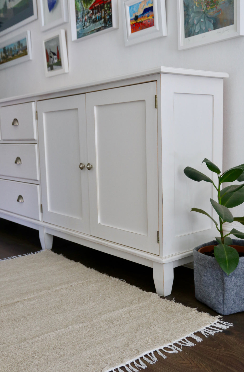 Cotton Fluffy Natural Rug