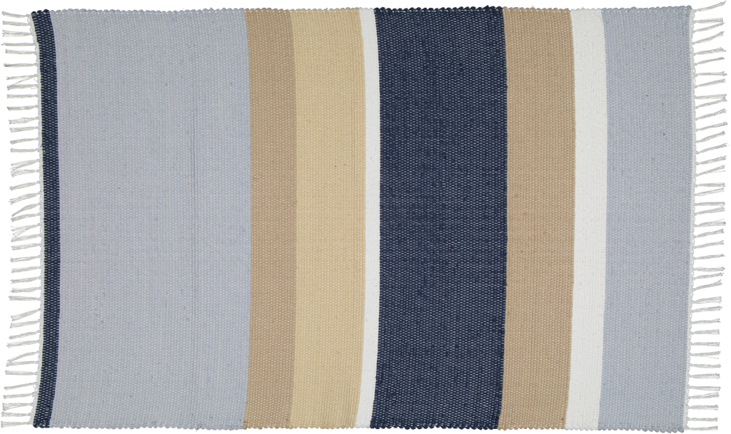 Cotton Dhurrie Tabby in our "Matisse" Pattern