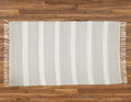 Plush Rug Option 1 Grey and Natural