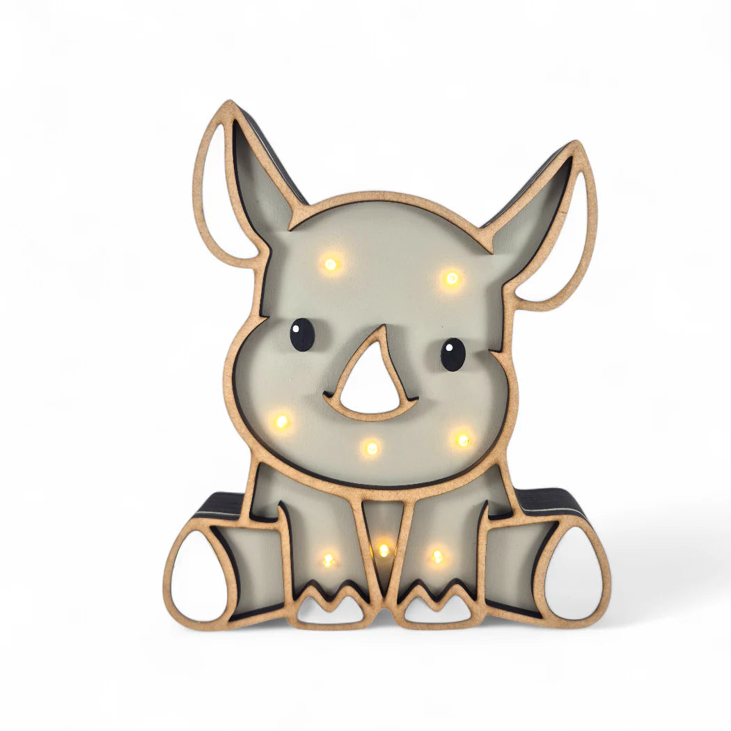 Pebbles the Rhino Nightlight