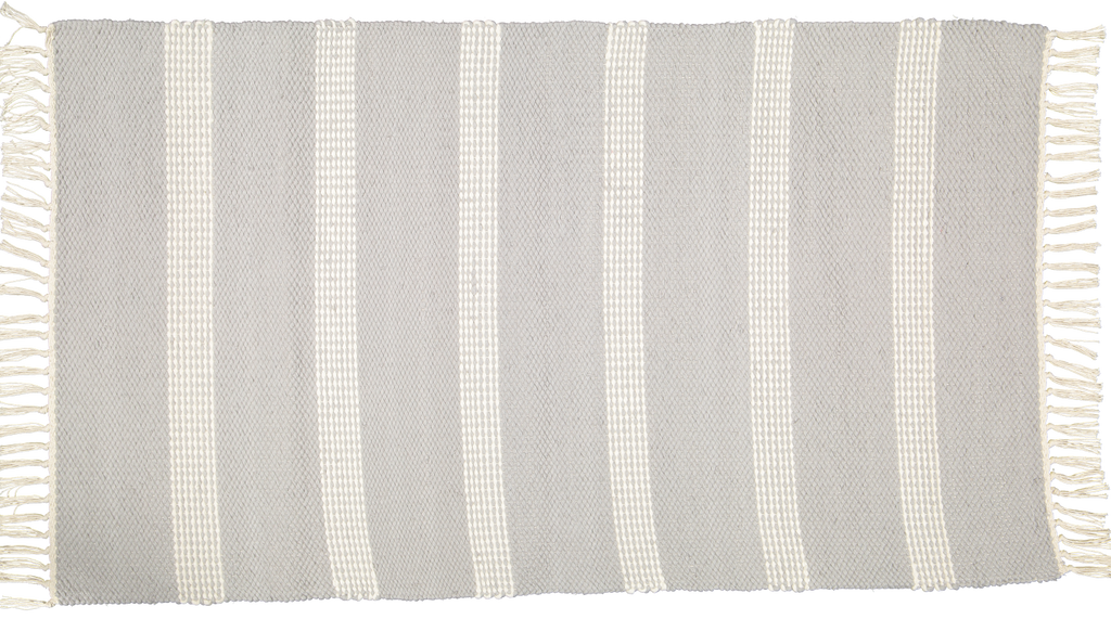 Plush Rug Option 1 Grey and Natural
