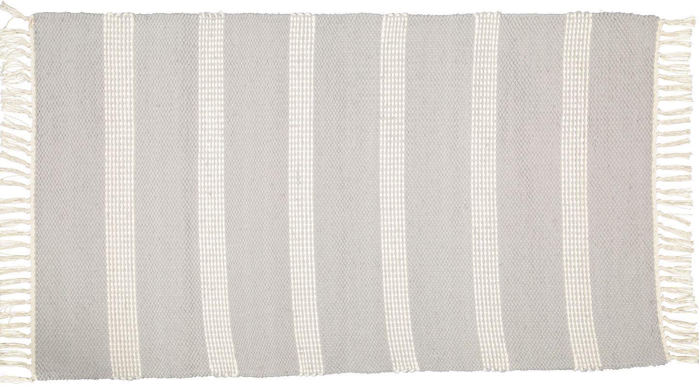 Plush Rug Option 1 Grey and Natural